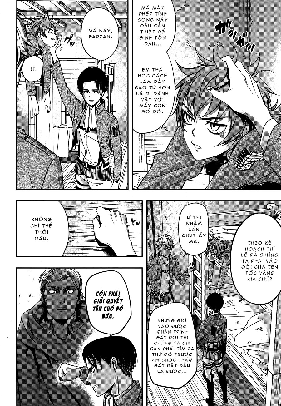 Gã Côn Đồ Thế Giới Ngầm Và Đội Trưởng Quân Trinh Sát Chapter 3 - 14