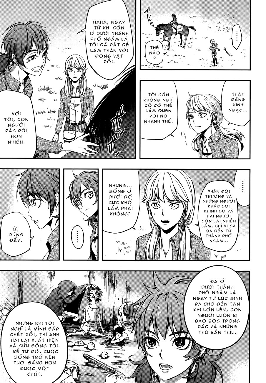 Gã Côn Đồ Thế Giới Ngầm Và Đội Trưởng Quân Trinh Sát Chapter 3 - 19