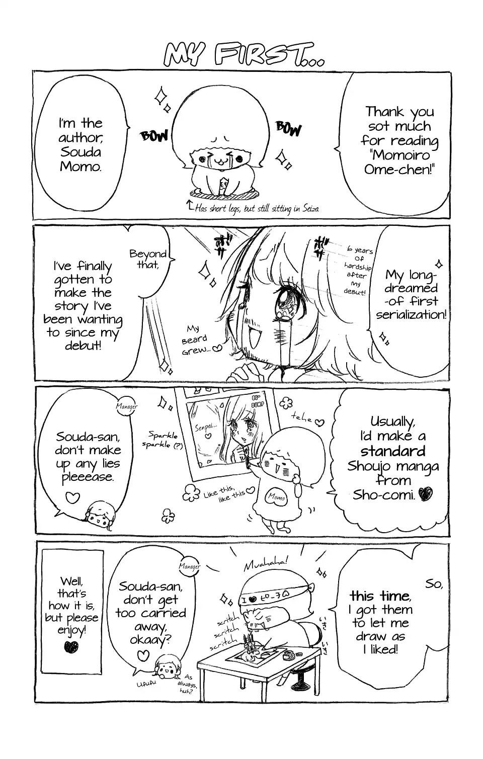 Momoiro Ome-Chen Chapter 1 - 22