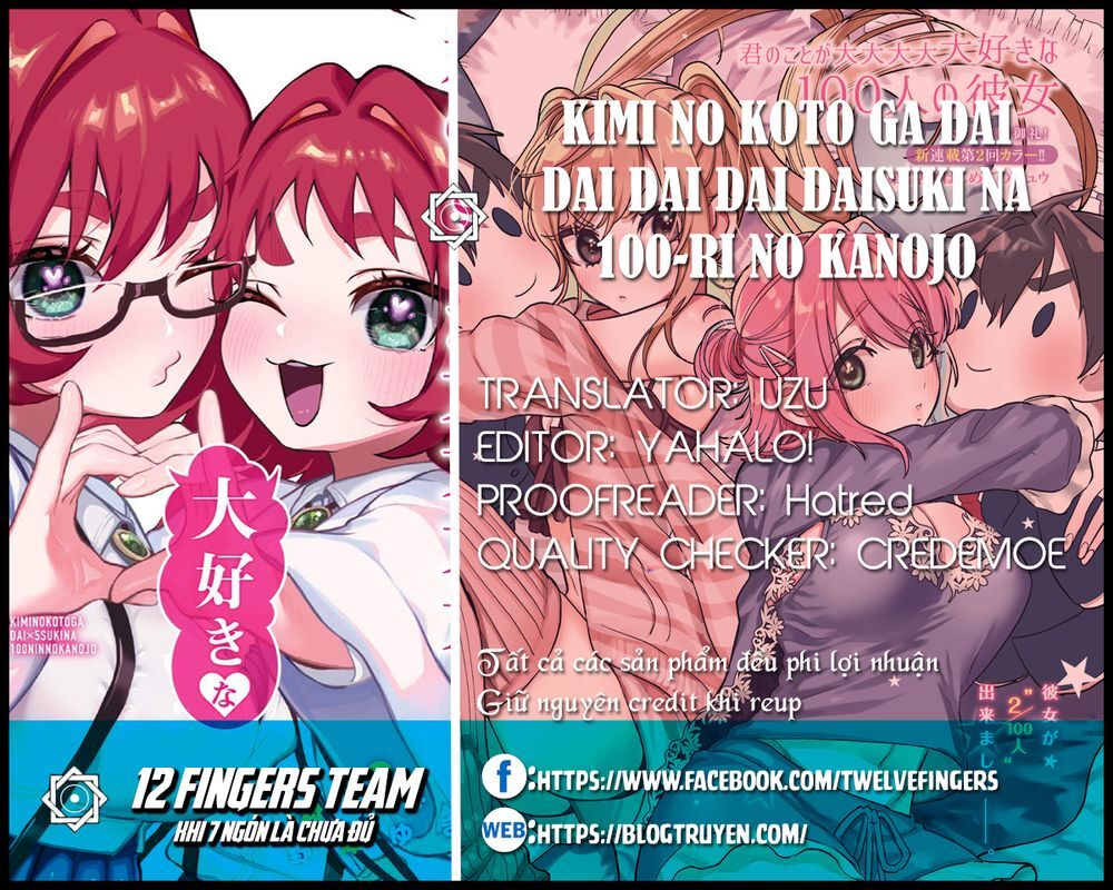 Kimi No Koto Ga Dai Dai Dai Dai Daisuki Na 100-Ri No Kanojo Chapter 25 - 2