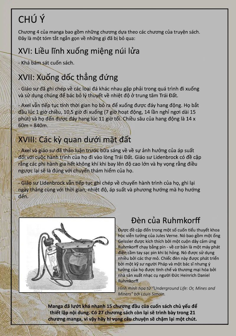 Hành Trình Tới Tâm Trái Đất Chapter 4 - 35