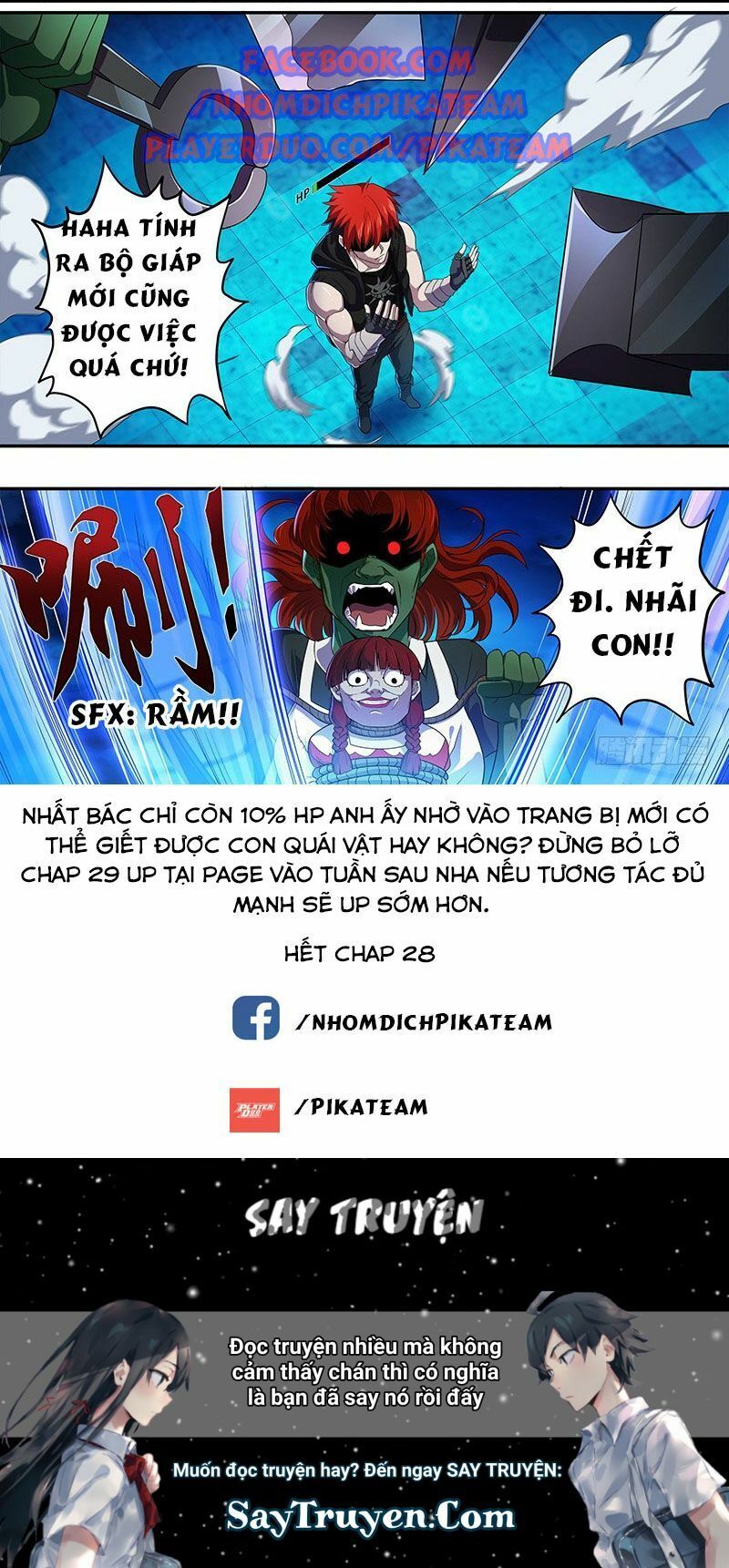 Lãnh Vực Quái Vật Chapter 28 - 13