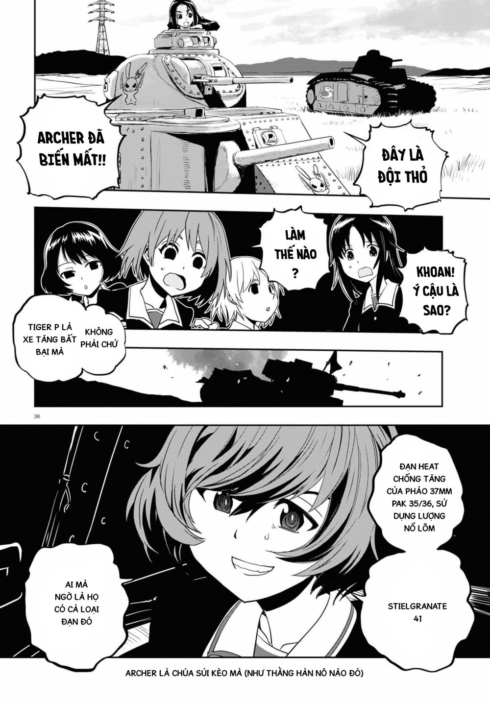 Girls Und Panzer: Ribbon No Musha Chapter 58 - 36
