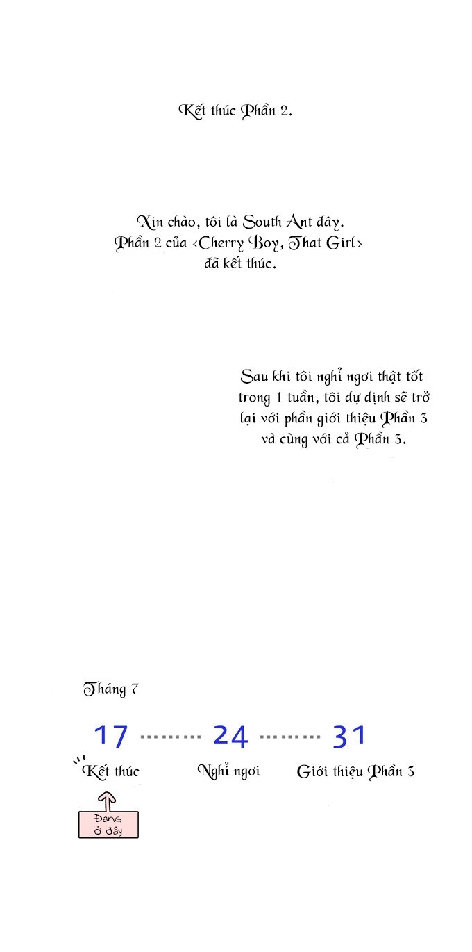 Cherry Boy, That Girl Chapter 48.1 - 1