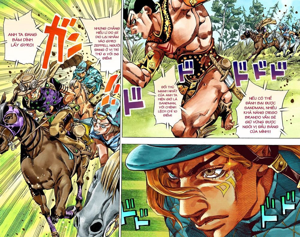 Cuộc Phiêu Lưu Bí Ẩn Phần 7: Steel Ball Run Chapter 32 - 4