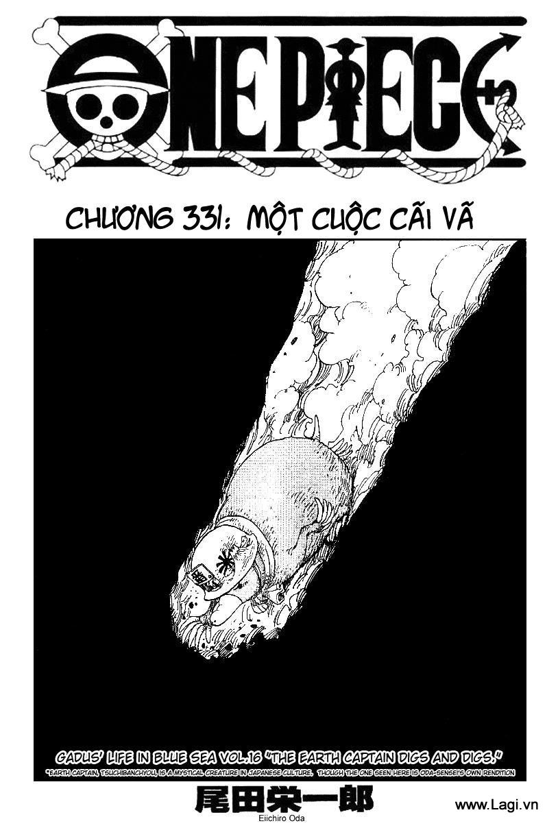 One Piece Chapter 331 - 1