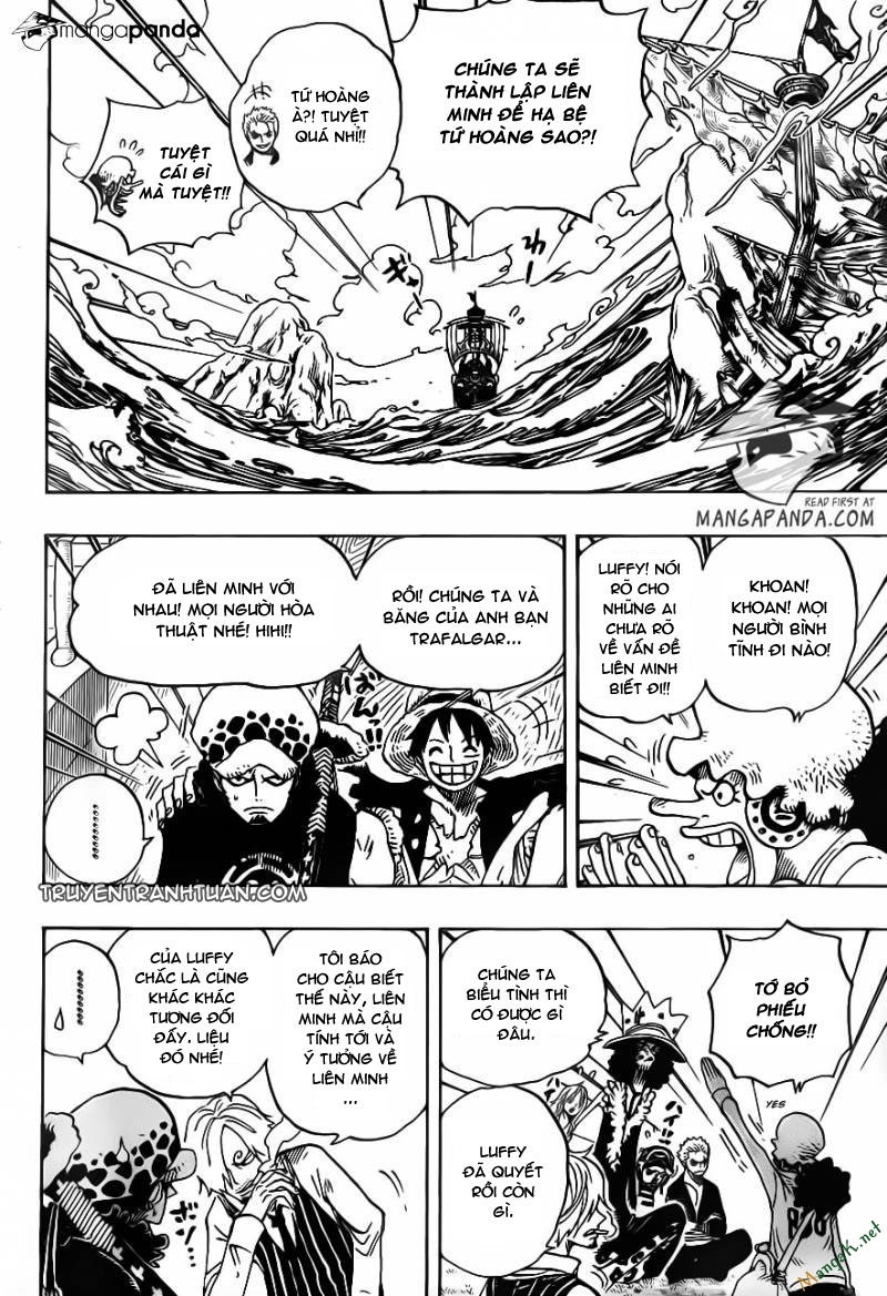 One Piece Chapter 698 - 14