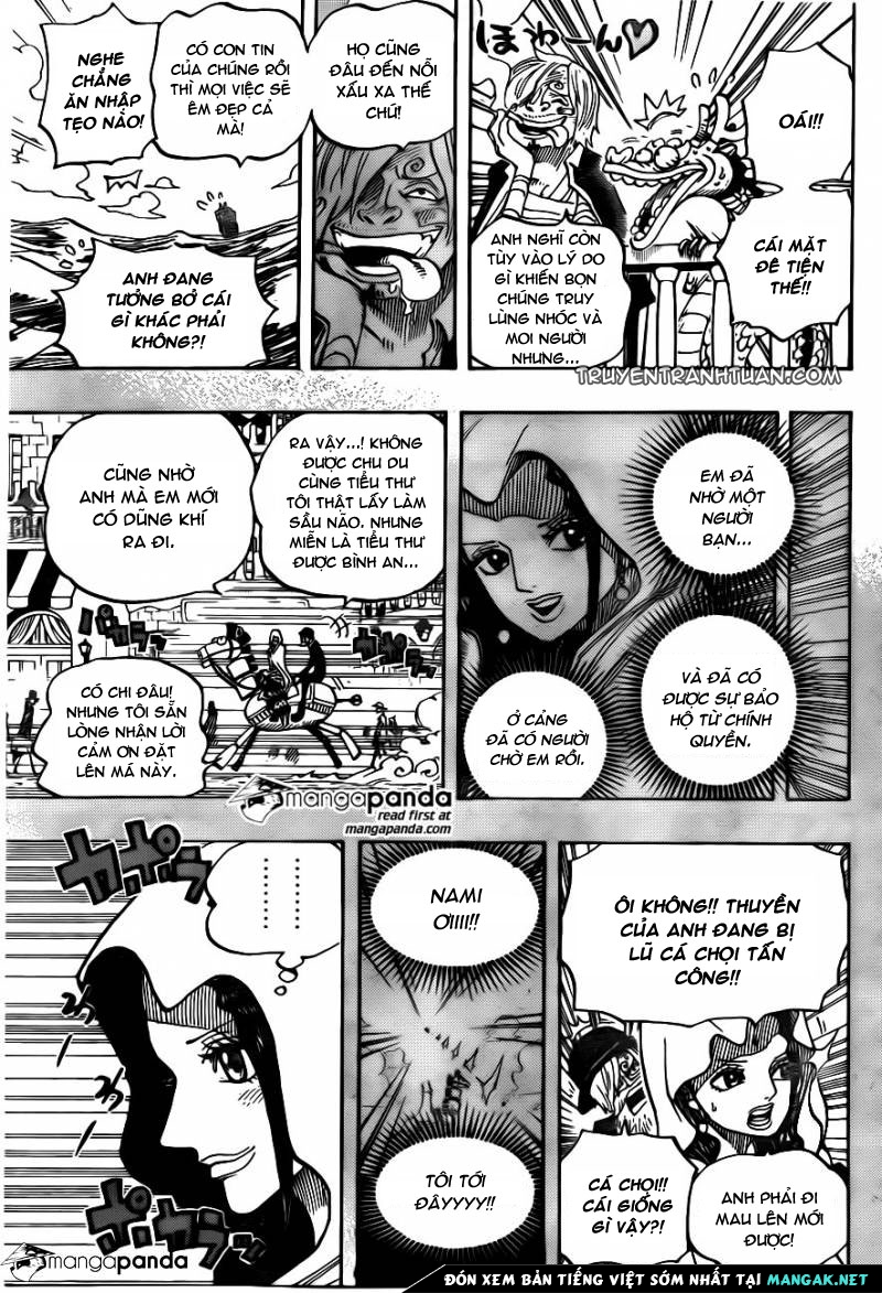 One Piece Chapter 725 - 8