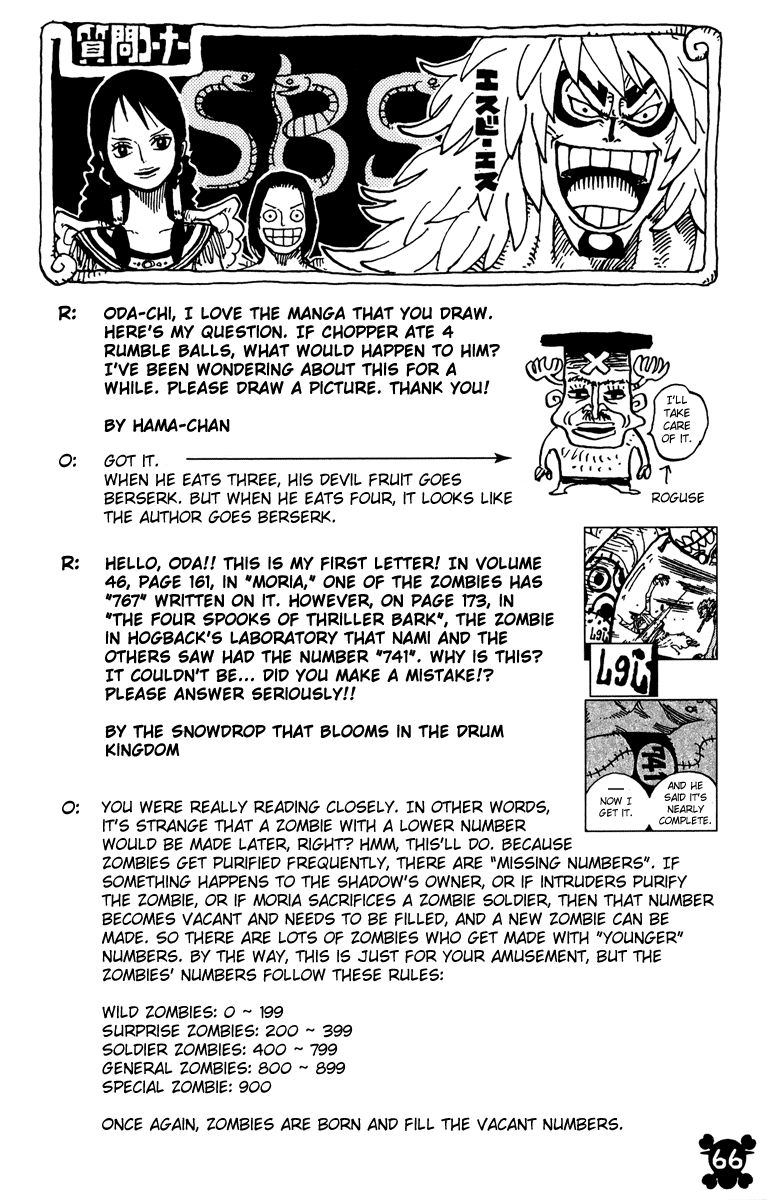 One Piece Chapter 462 - 19