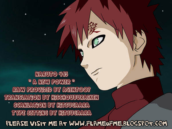 Naruto Chapter 415 - 1
