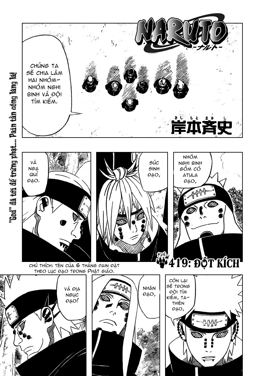 Naruto Chapter 419 - 1