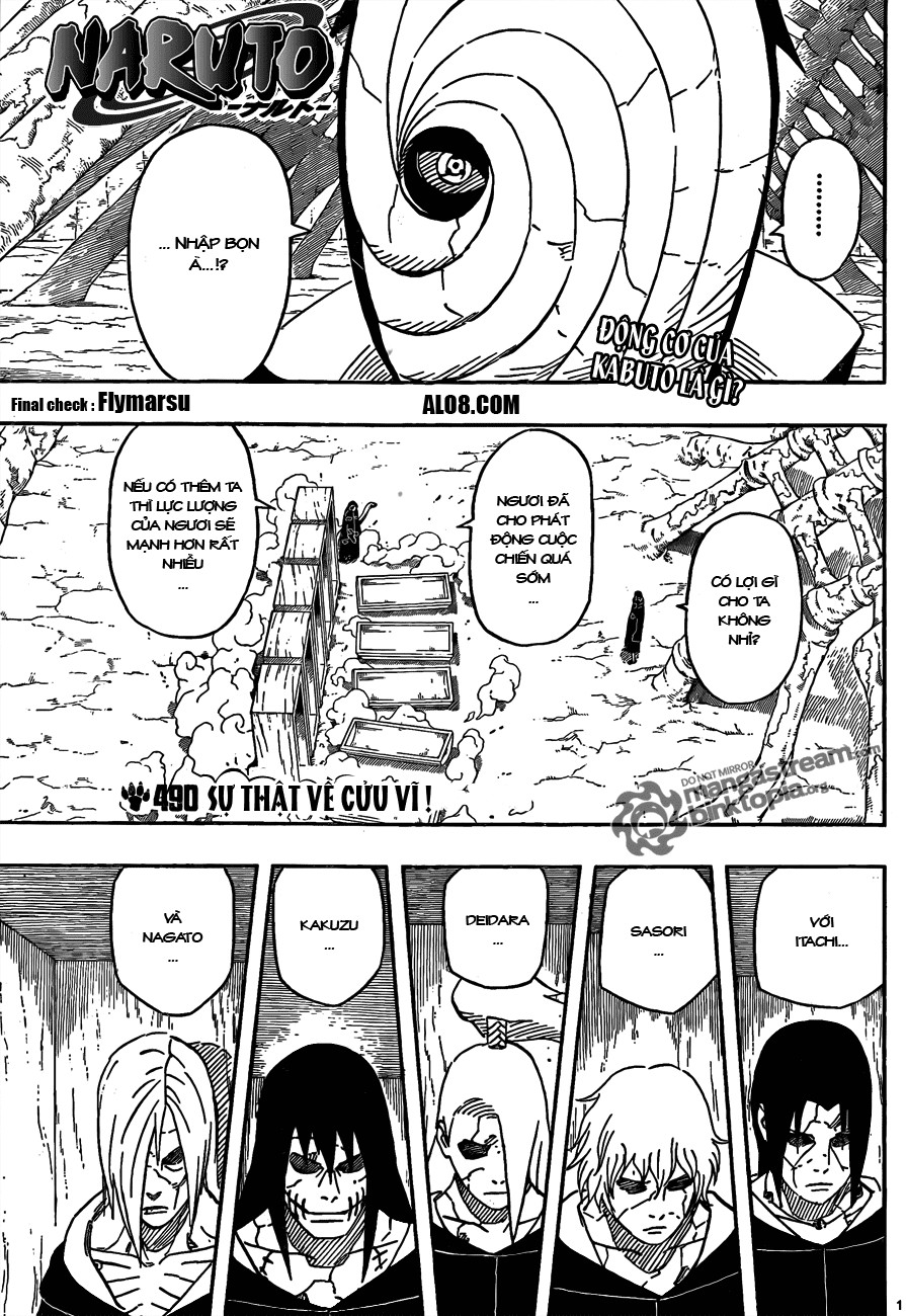 Naruto Chapter 490 - 1