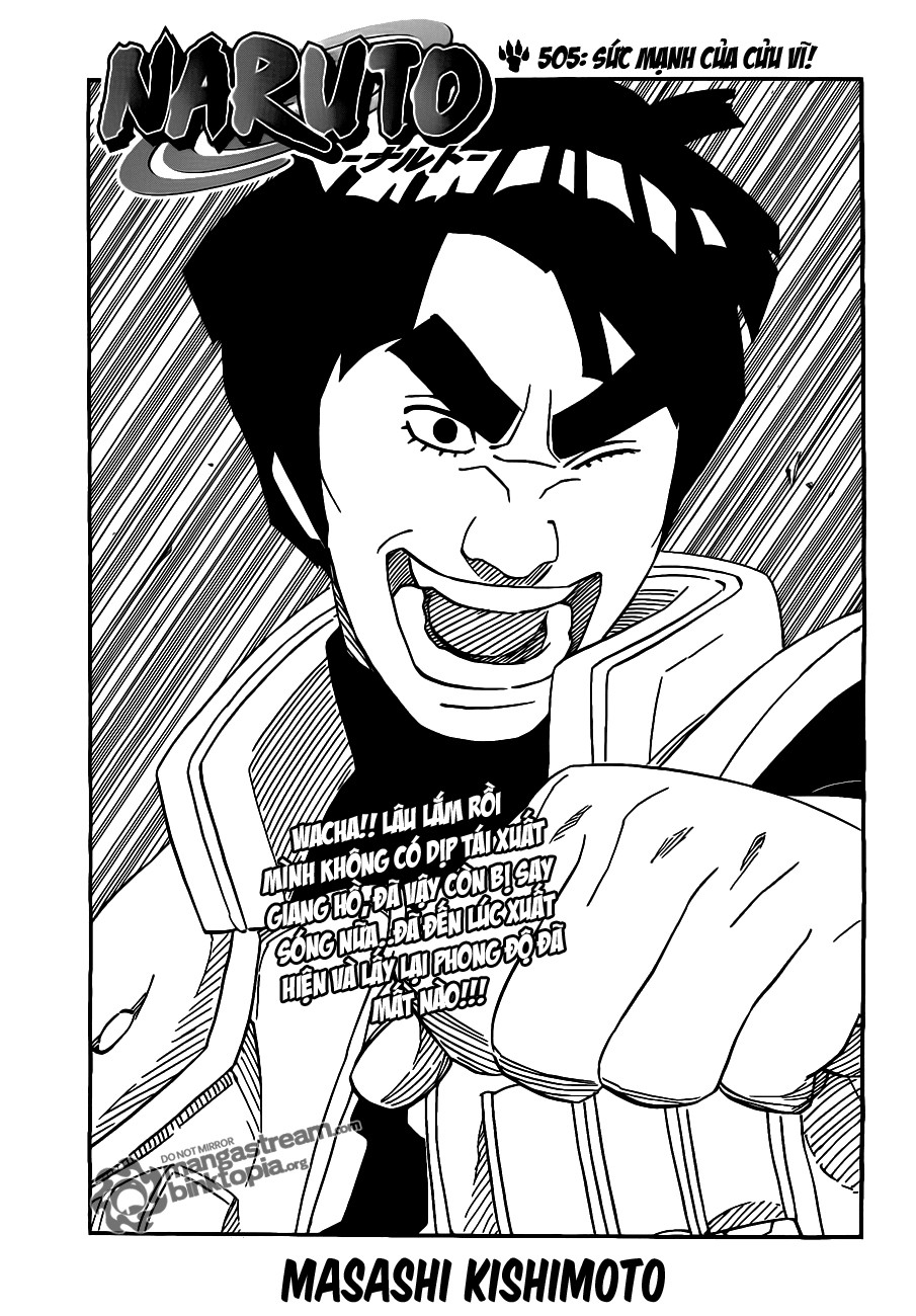 Naruto Chapter 505 - 1