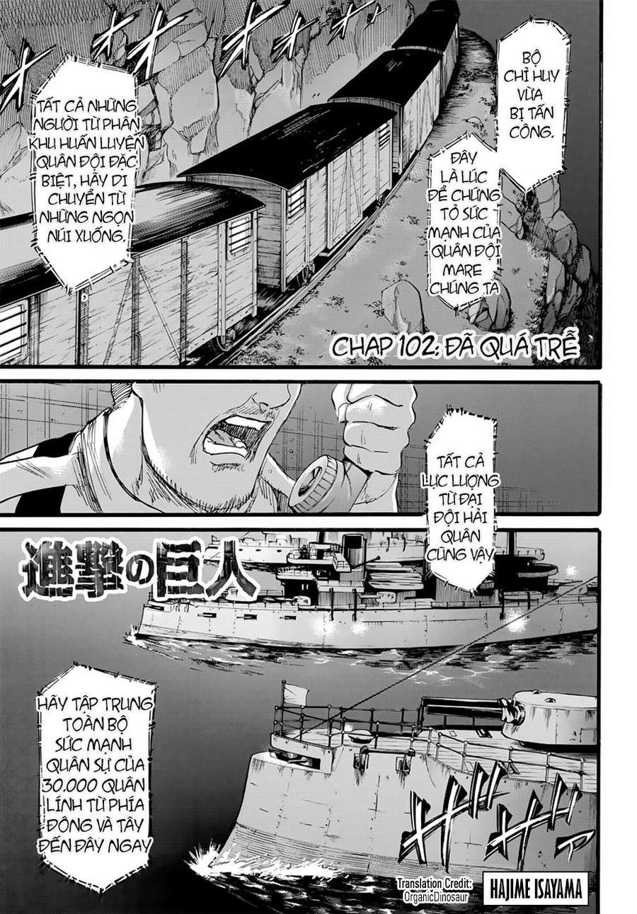 Đại Chiến Người Khổng Lồ Chapter 102 - 2