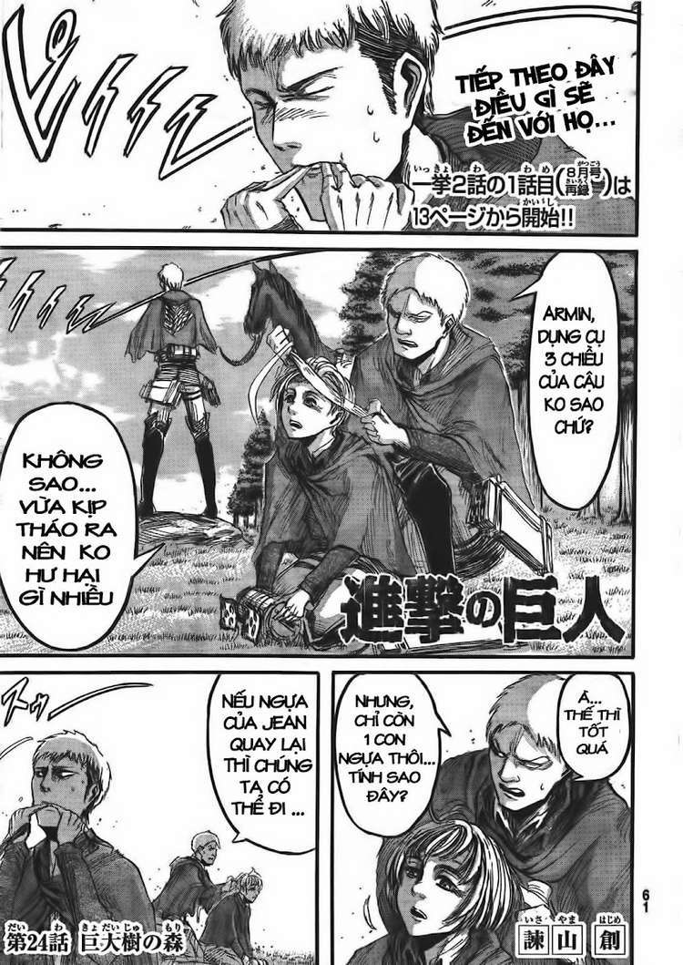 Đại Chiến Người Khổng Lồ Chapter 24 - 1