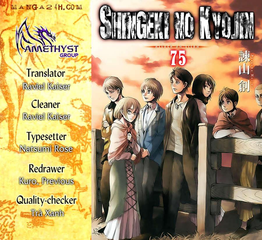 Đại Chiến Người Khổng Lồ Chapter 75 - 1