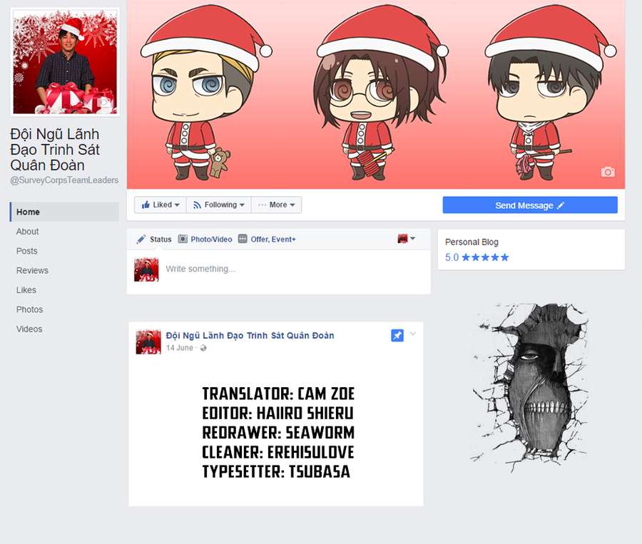 Đại Chiến Người Khổng Lồ Chapter 88 - 1