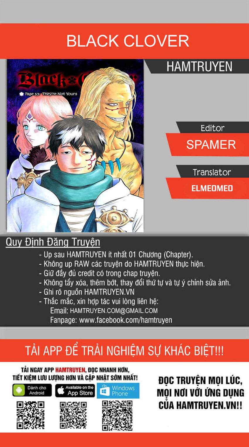 Black Clover - Thế Giới Phép Thuật Chapter 105 - 1