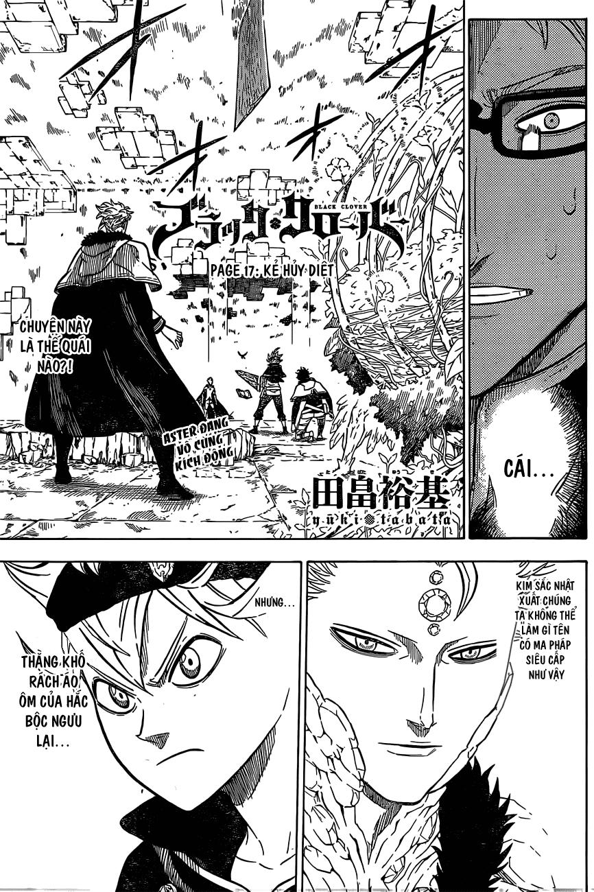 Black Clover - Thế Giới Phép Thuật Chapter 17 - 2