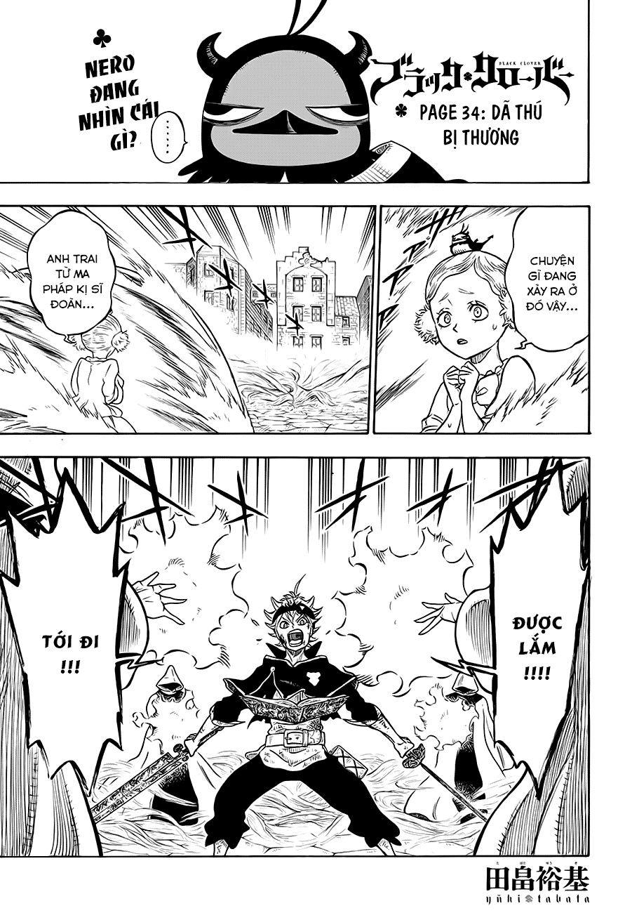Black Clover - Thế Giới Phép Thuật Chapter 34 - 1