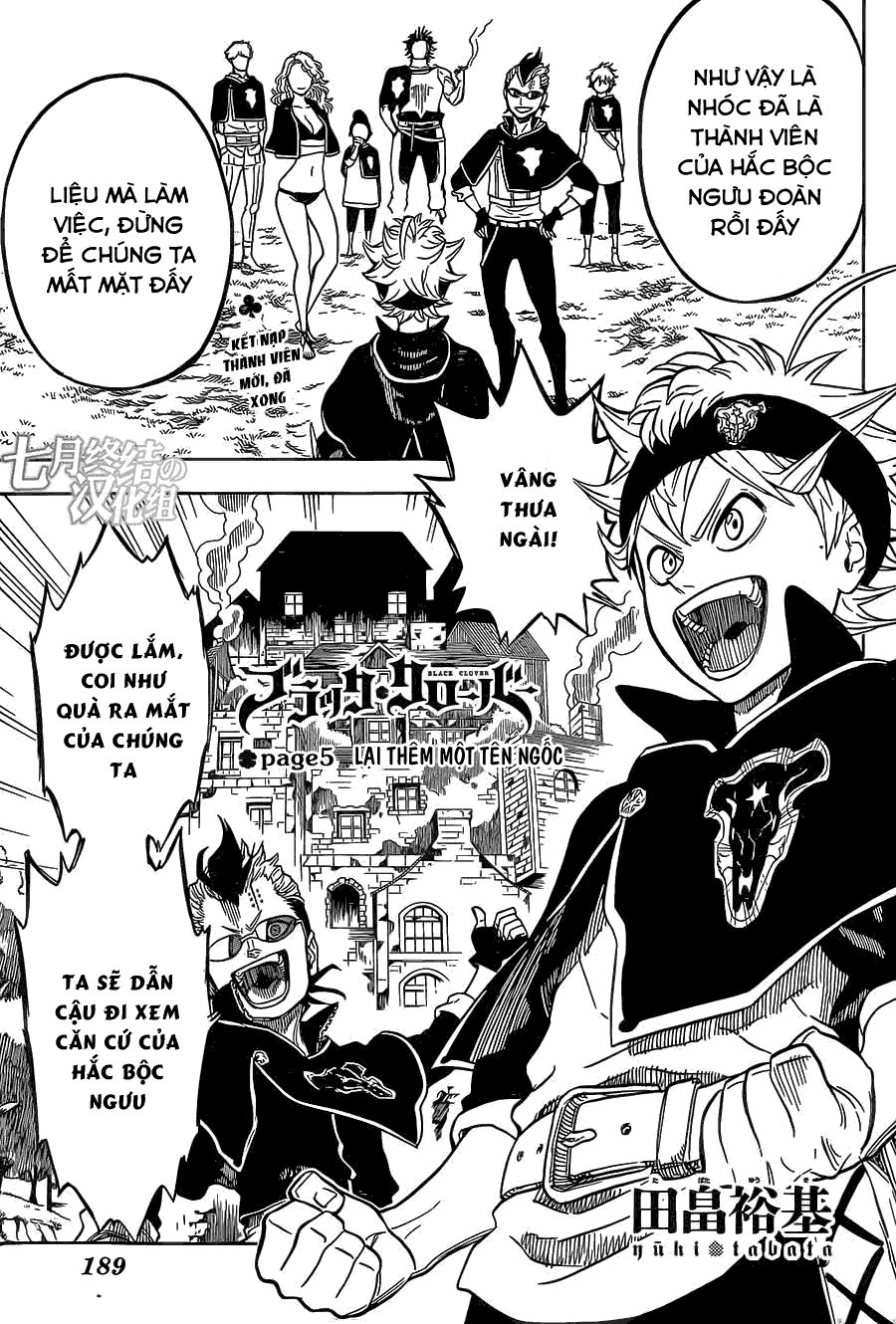 Black Clover - Thế Giới Phép Thuật Chapter 5 - 2