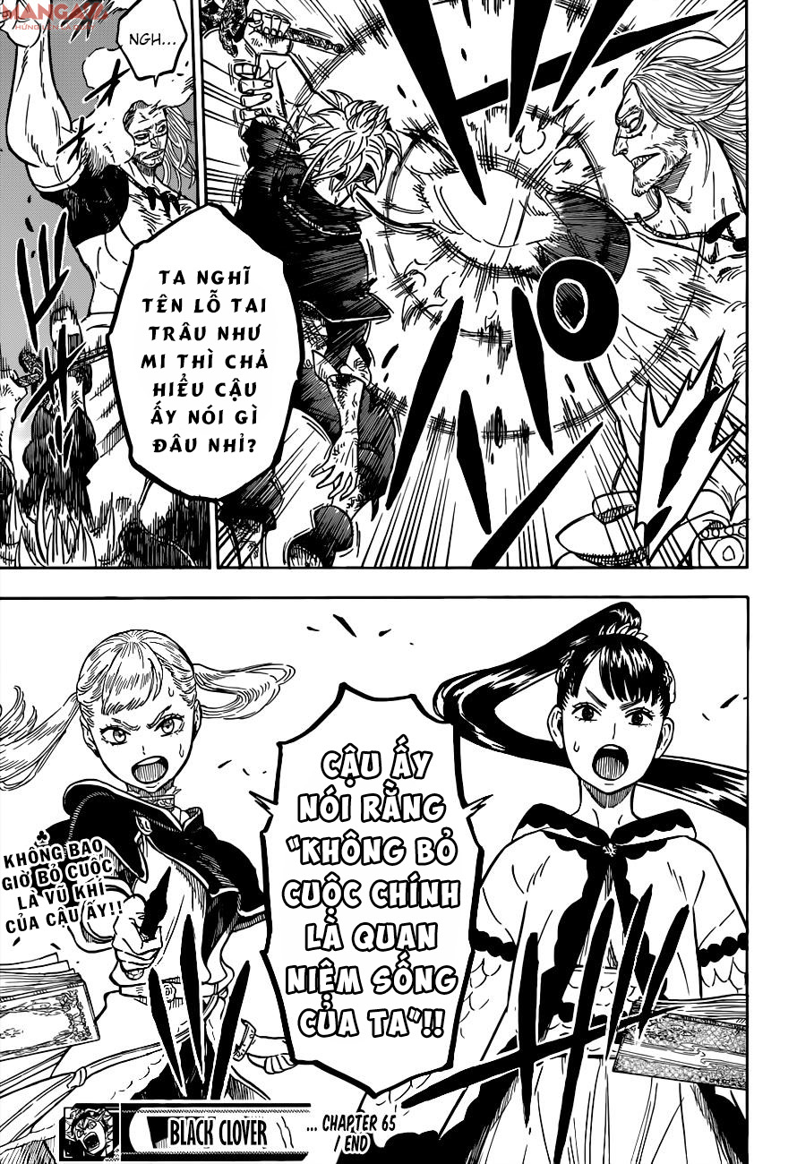 Black Clover - Thế Giới Phép Thuật Chapter 65 - 19