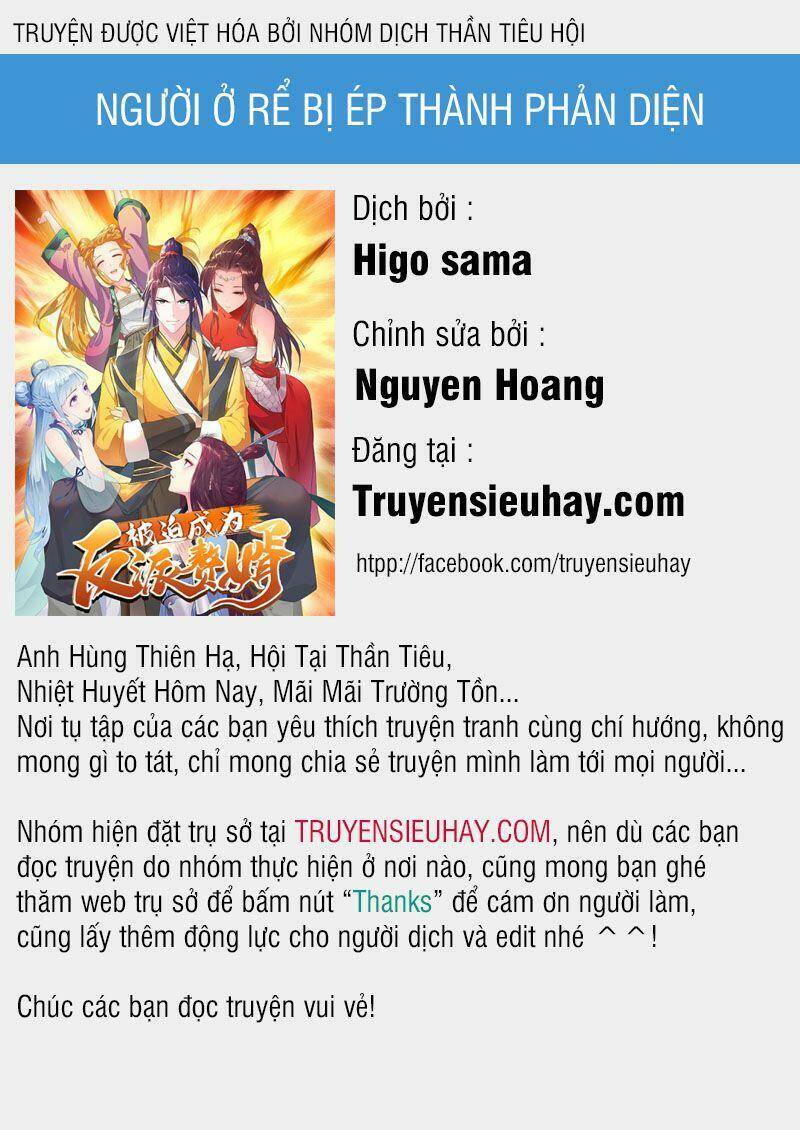 Người Ở Rể Bị Ép Thành Phản Diện Chapter 2 - 1