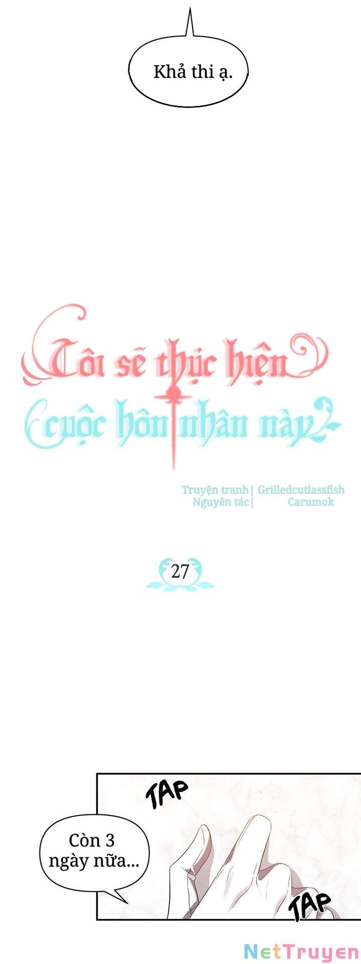 Tôi Sẽ Thực Hiện Cuộc Hôn Nhân Này Chapter 27 - 7