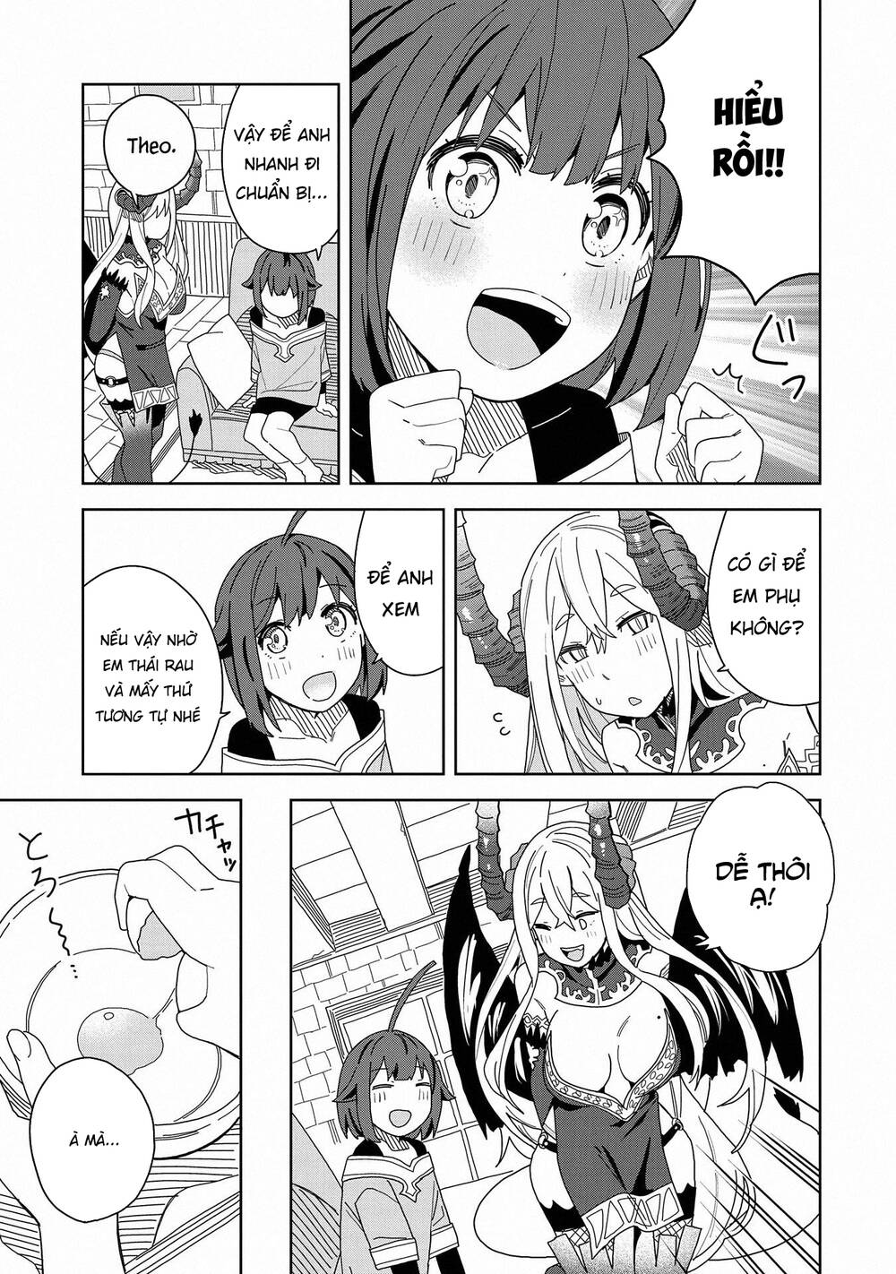 Tôi Triệu Hồi Ác Quỷ Để Thực Hiện Điều Ước, Nhưng Tôi Lại Muốn Cưới Cô Ấy Vì Cổ Quá Xinh Đẹp Chapter 7 - 9