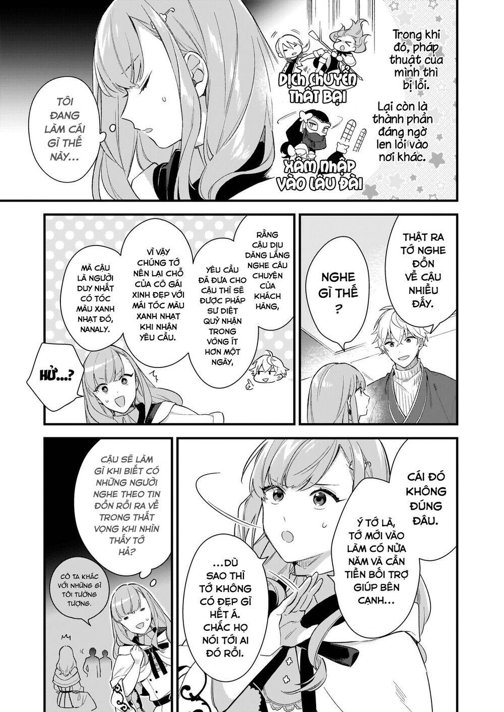 Tôi Muốn Làm Tiếp Tân Của Thế Giới Ma Pháp Chapter 9 - 11