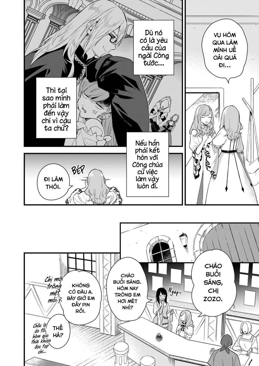 Tôi Muốn Làm Tiếp Tân Của Thế Giới Ma Pháp Chapter 9 - 4