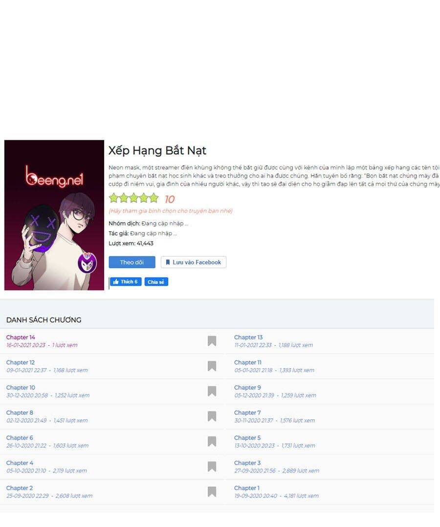 Xếp Hạng Bắt Nạt Chapter 15 - 1