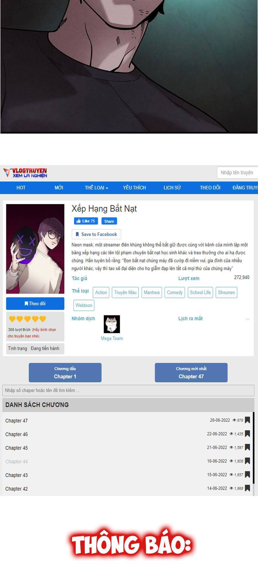 Xếp Hạng Bắt Nạt Chapter 48 - 59