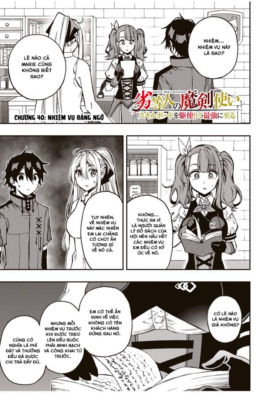 The Reincarnated Inferior Magic Swordsman Chapter 40 - 1