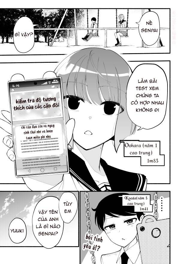 Koushinchou No Kouhai () To Teishinchou No Senpai () Ga Renai Ni Hatten Suru Made Chapter 16 - 2