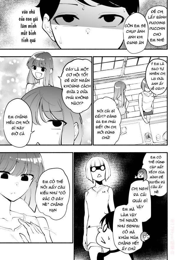 Koushinchou No Kouhai () To Teishinchou No Senpai () Ga Renai Ni Hatten Suru Made Chapter 18 - 4