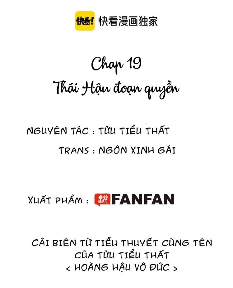 Hoàng Hậu Vô Đức Chapter 19 - 2