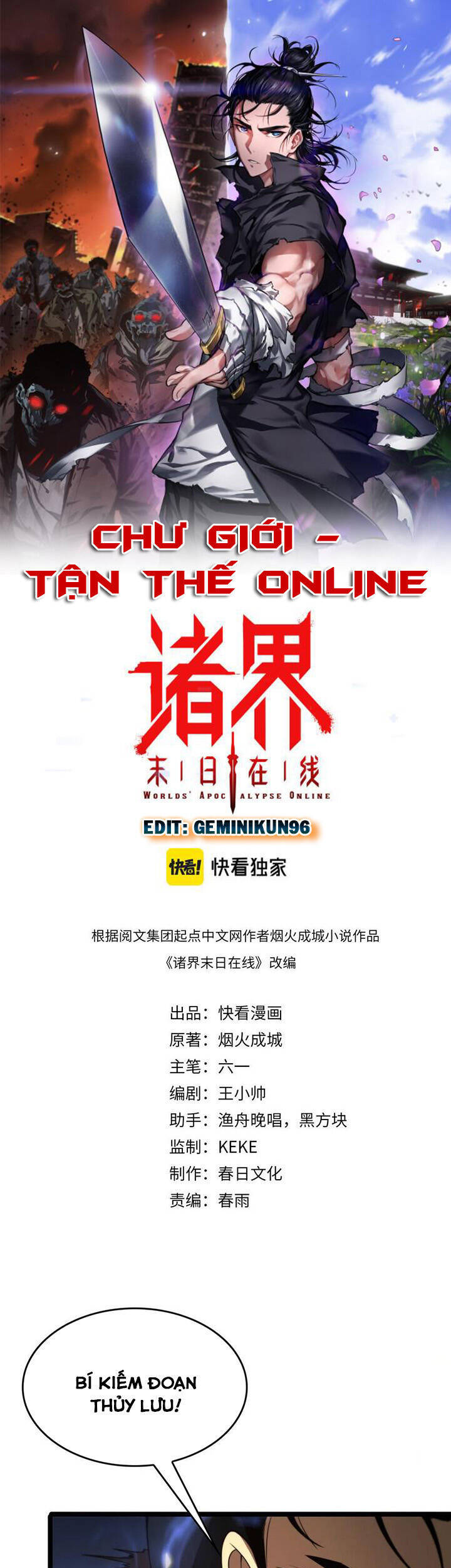Chư Giới - Tận Thế Online Chapter 103 - 1