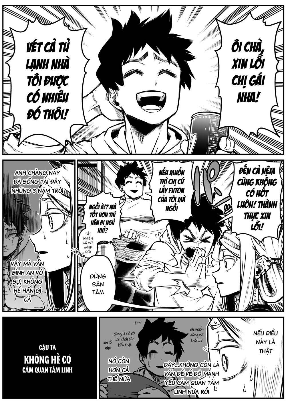 Ngôi Nhà Bị Ma Ám Mạnh Nhất Và Chàng Trai Không Có Năng Lực Tâm Linh Chapter 16 - 3