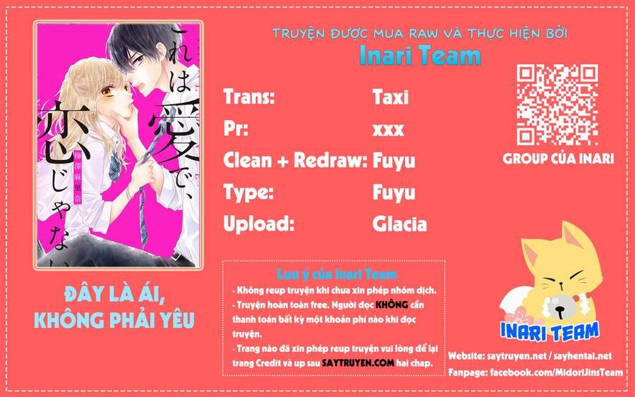 Đây Là Ái, Không Phải Yêu Chapter 34 - 1