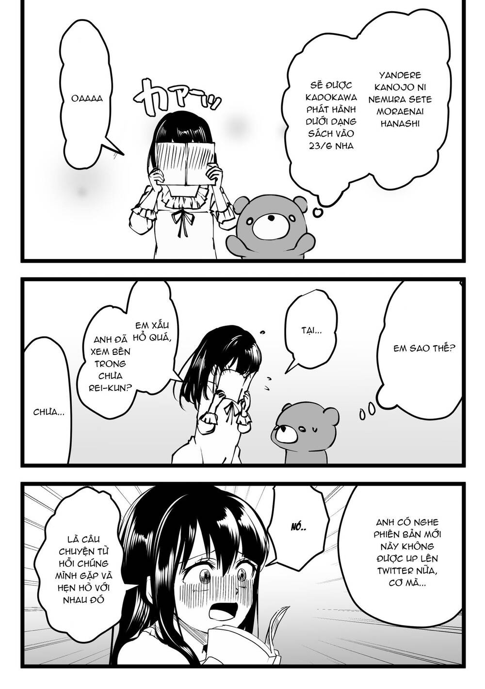 Cô Bạn Gái Yandere Của Tôi Sẽ Không Để Tôi Yên Nghỉ Chapter 36.5 - 2