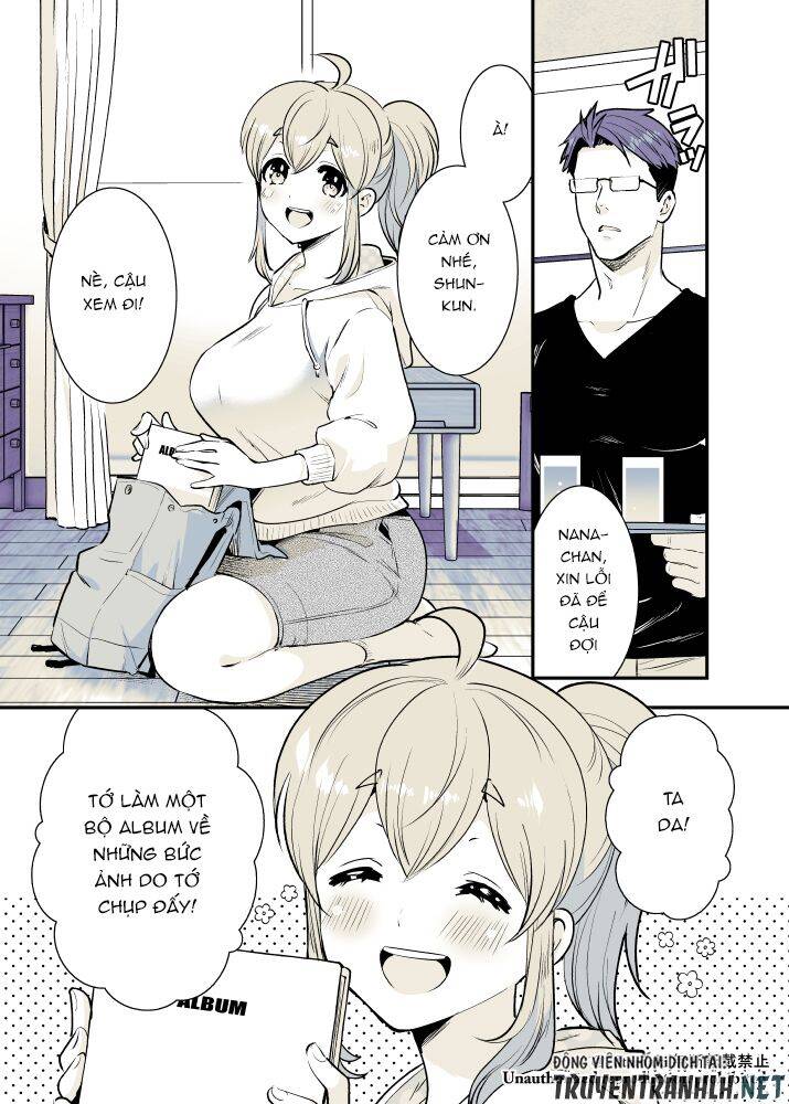 Osananajimi Ga Hisabisa Ni Saikai Shitara Otagai Kyonyuu Ni Natteta Chapter 16 - 3