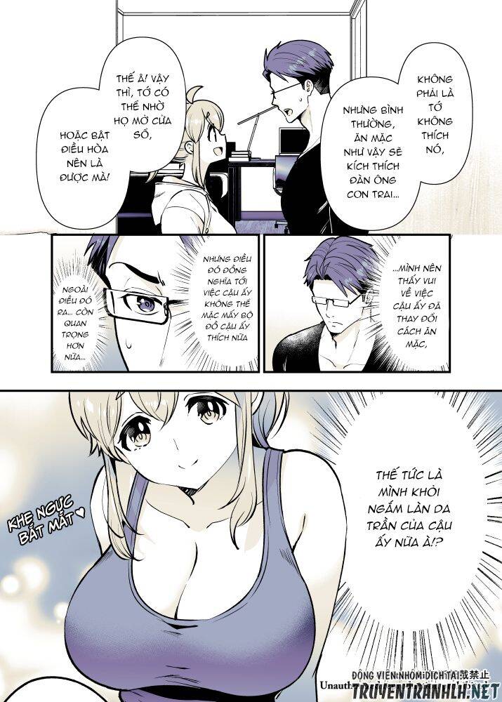 Osananajimi Ga Hisabisa Ni Saikai Shitara Otagai Kyonyuu Ni Natteta Chapter 17 - 4