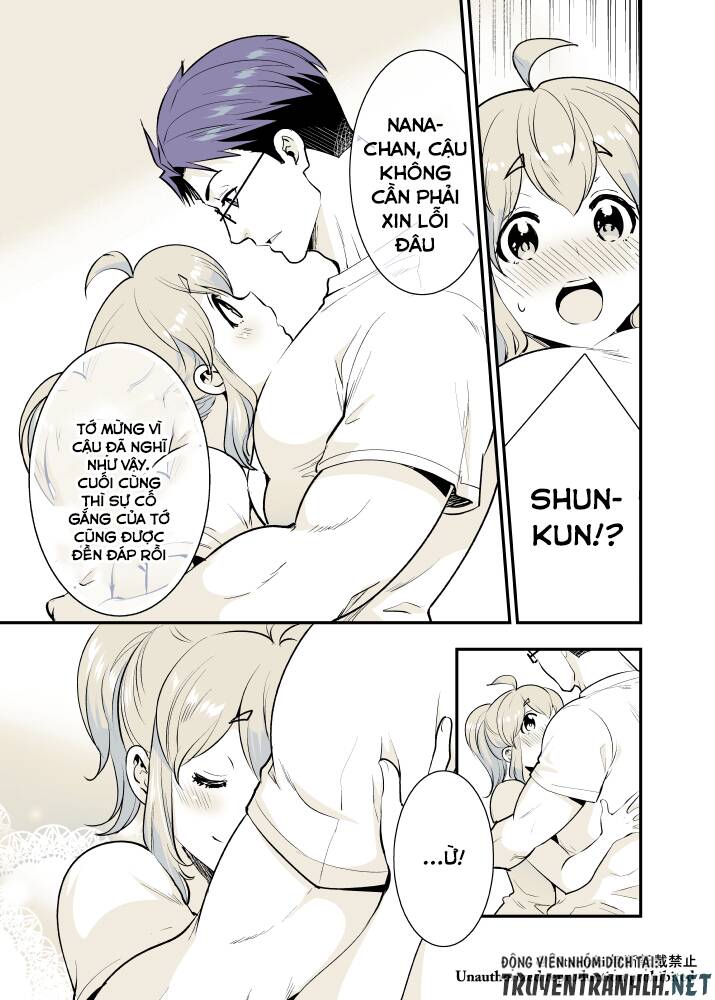 Osananajimi Ga Hisabisa Ni Saikai Shitara Otagai Kyonyuu Ni Natteta Chapter 19 - 7