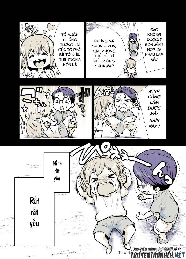 Osananajimi Ga Hisabisa Ni Saikai Shitara Otagai Kyonyuu Ni Natteta Chapter 2 - 4