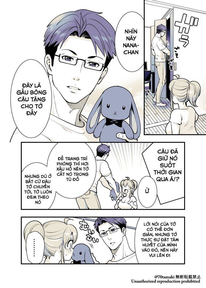 Osananajimi Ga Hisabisa Ni Saikai Shitara Otagai Kyonyuu Ni Natteta Chapter 21 - 4