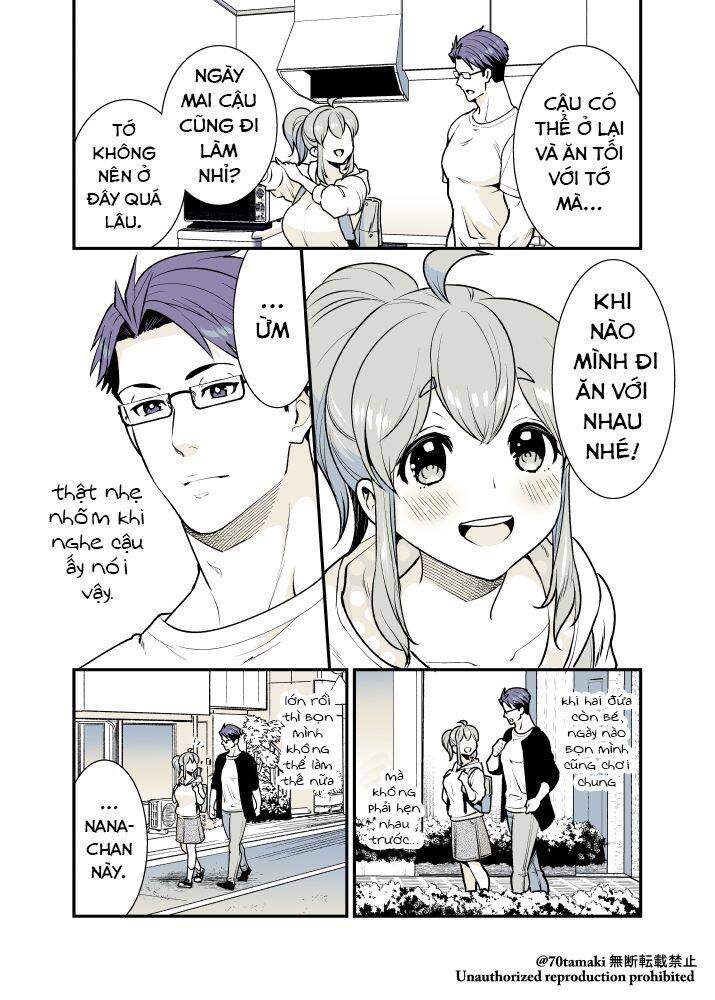 Osananajimi Ga Hisabisa Ni Saikai Shitara Otagai Kyonyuu Ni Natteta Chapter 22 - 4