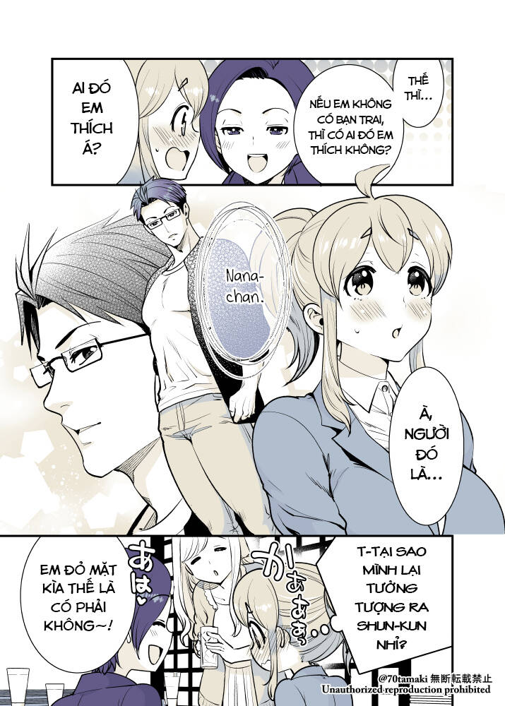 Osananajimi Ga Hisabisa Ni Saikai Shitara Otagai Kyonyuu Ni Natteta Chapter 23 - 5