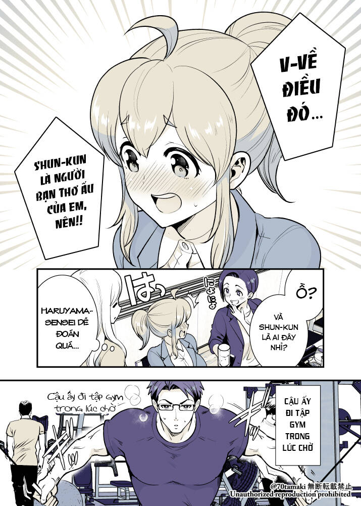 Osananajimi Ga Hisabisa Ni Saikai Shitara Otagai Kyonyuu Ni Natteta Chapter 23 - 6