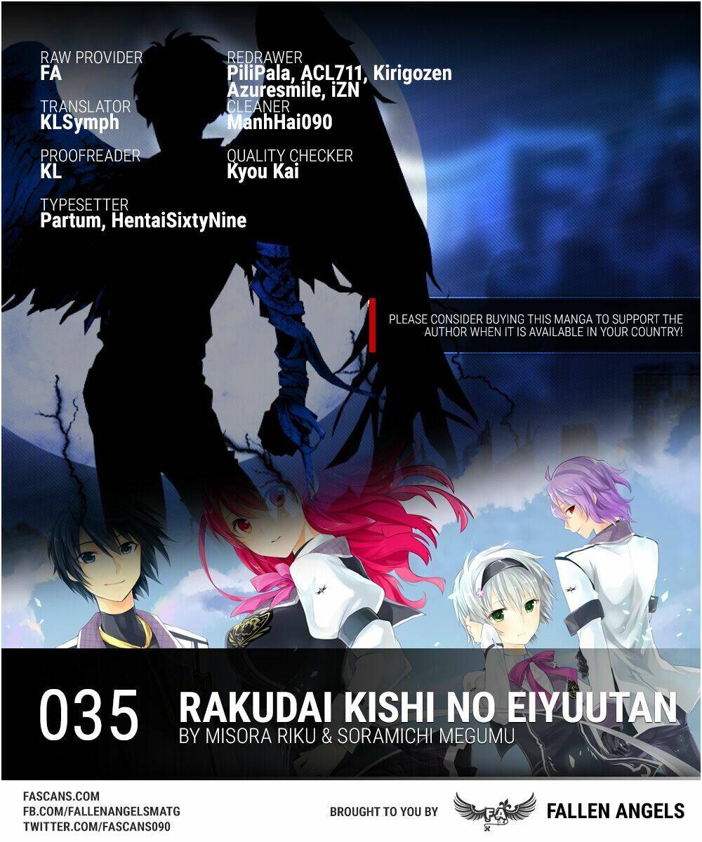 Rakudai Kishi No Eiyuutan Chapter 35 - 38